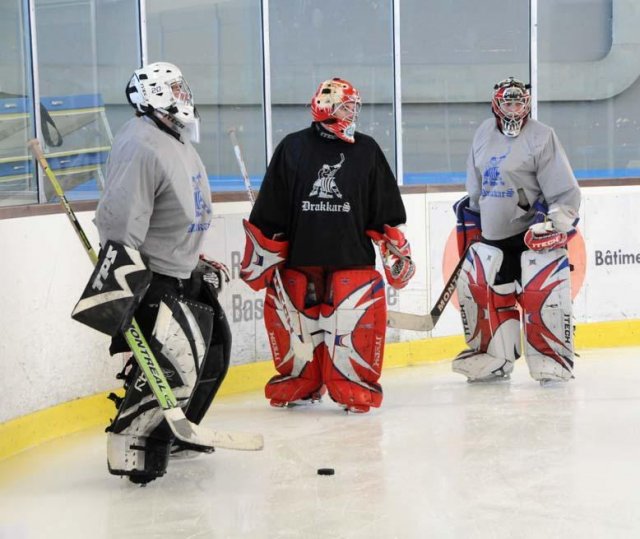 Photo hockey reportage Caen : La reprise en images