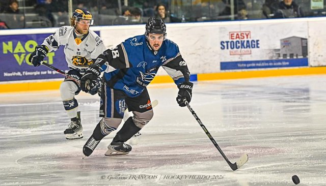 Photo hockey match Nantes - Villard-de-Lans le 17/01/2026