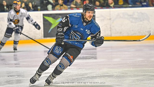 Photo hockey match Nantes - Villard-de-Lans le 17/01/2026