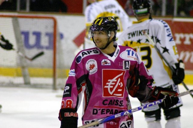 Photo hockey match Amiens  - Rouen le 28/11/2009
