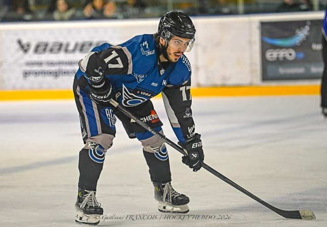 Photo hockey match Nantes - Villard-de-Lans le 17/01/2026