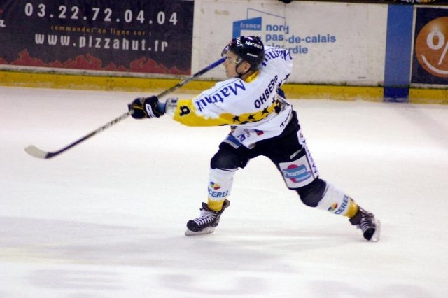 Photo hockey match Amiens  - Rouen le 28/11/2009