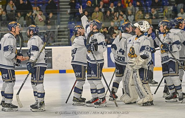 Photo hockey match Nantes - Villard-de-Lans le 17/01/2026