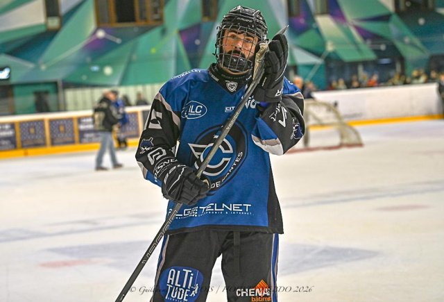 Photo hockey match Nantes - Villard-de-Lans le 17/01/2026