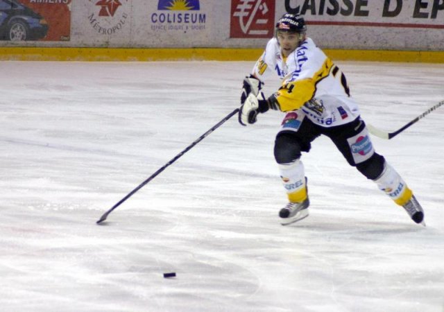 Photo hockey match Amiens  - Rouen le 28/11/2009