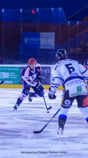 Photo hockey match Lyon - Courchevel-Méribel-Pralognan le 17/01/2026
