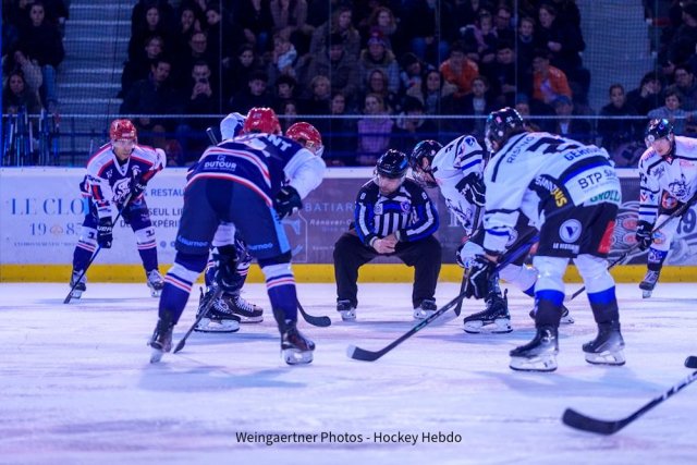 Photo hockey match Lyon - Courchevel-Méribel-Pralognan le 17/01/2026