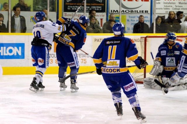 Photo hockey match Dijon  - Villard-de-Lans le 28/11/2009