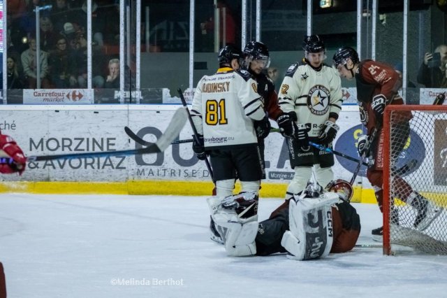 Photo hockey match Morzine-Avoriaz - Strasbourg  le 17/01/2026