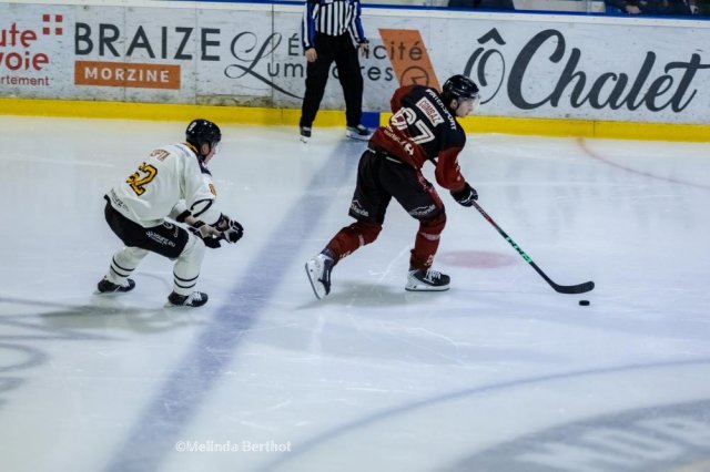 Photo hockey match Morzine-Avoriaz - Strasbourg  le 17/01/2026