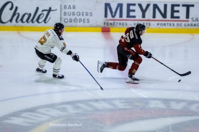 Photo hockey match Morzine-Avoriaz - Strasbourg  le 17/01/2026