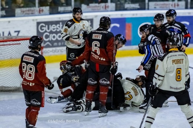 Photo hockey match Morzine-Avoriaz - Strasbourg  le 17/01/2026