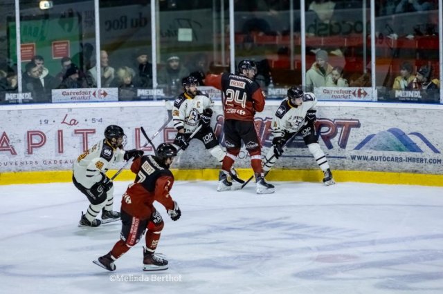 Photo hockey match Morzine-Avoriaz - Strasbourg  le 17/01/2026