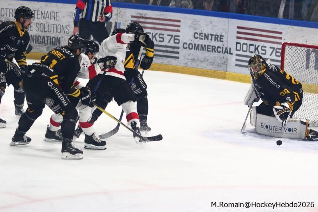 Photo hockey match Rouen - Chamonix  le 20/01/2026