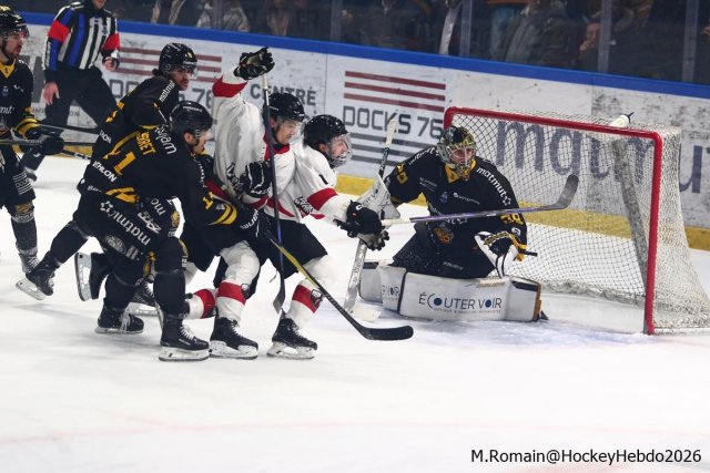 Photo hockey match Rouen - Chamonix  le 20/01/2026