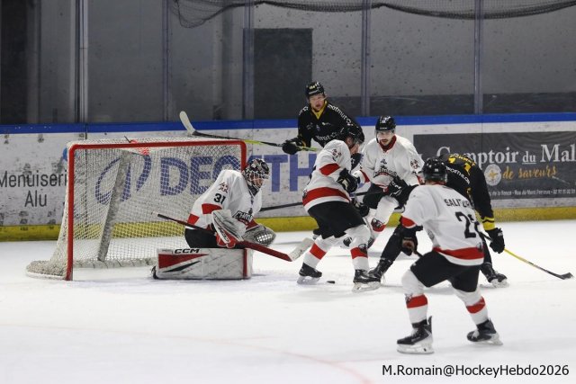 Photo hockey match Rouen - Chamonix  le 20/01/2026