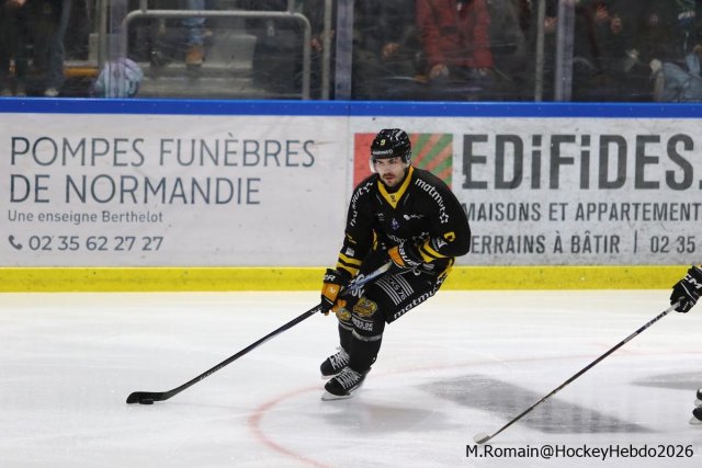 Photo hockey match Rouen - Chamonix  le 20/01/2026