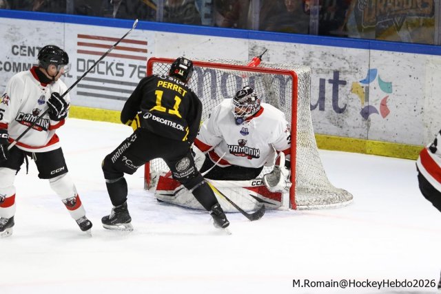 Photo hockey match Rouen - Chamonix  le 20/01/2026