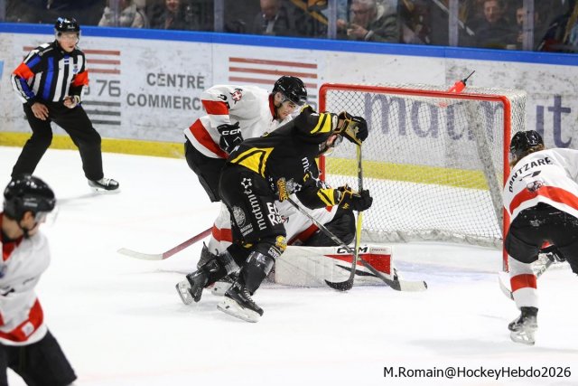 Photo hockey match Rouen - Chamonix  le 20/01/2026
