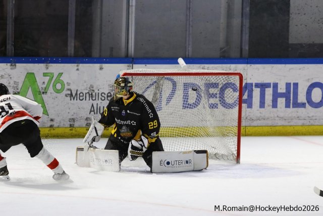 Photo hockey match Rouen - Chamonix  le 20/01/2026