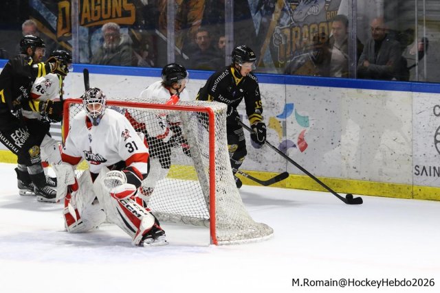 Photo hockey match Rouen - Chamonix  le 20/01/2026