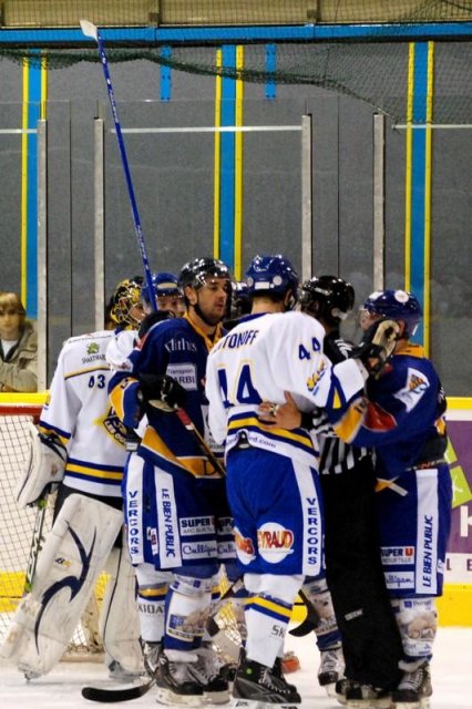Photo hockey match Dijon  - Villard-de-Lans le 28/11/2009
