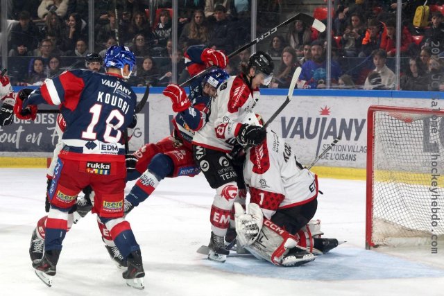 Photo hockey match Grenoble  - Amiens  le 20/01/2026