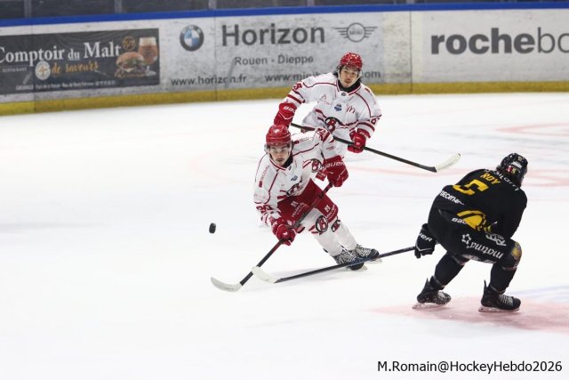 Photo hockey match Rouen - Briançon  le 23/01/2026