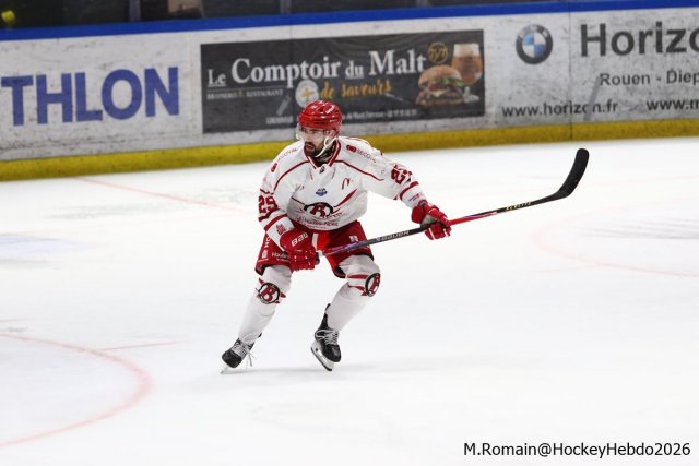 Photo hockey match Rouen - Briançon  le 23/01/2026