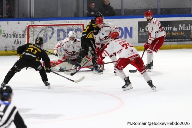 Photo hockey match Rouen - Briançon  le 23/01/2026