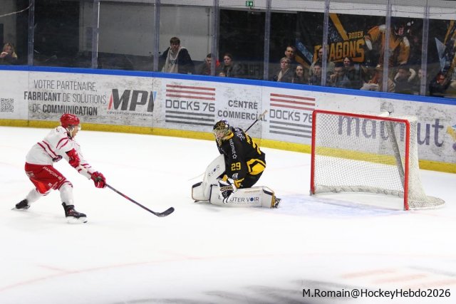 Photo hockey match Rouen - Briançon  le 23/01/2026