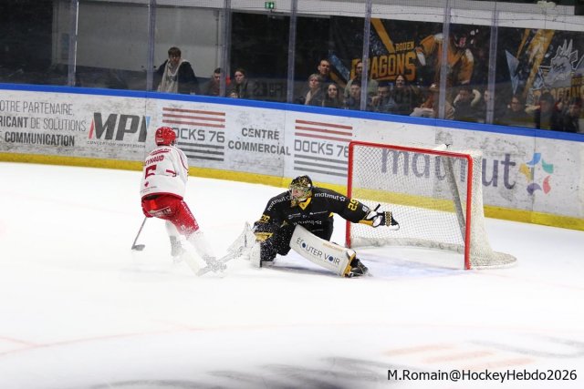 Photo hockey match Rouen - Briançon  le 23/01/2026