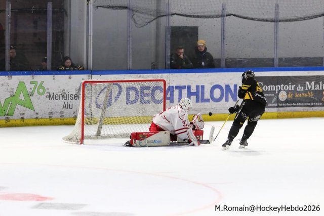 Photo hockey match Rouen - Briançon  le 23/01/2026