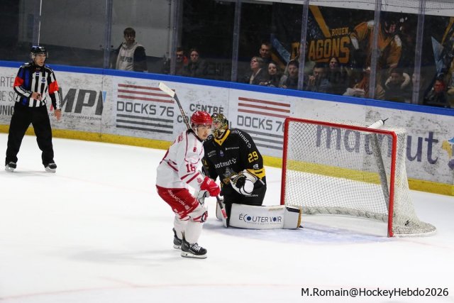 Photo hockey match Rouen - Briançon  le 23/01/2026