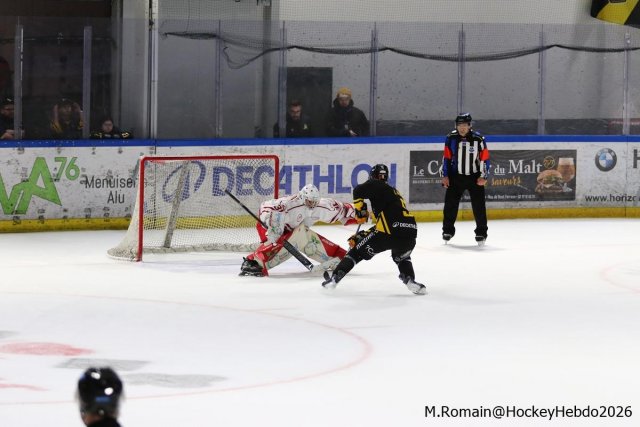 Photo hockey match Rouen - Briançon  le 23/01/2026