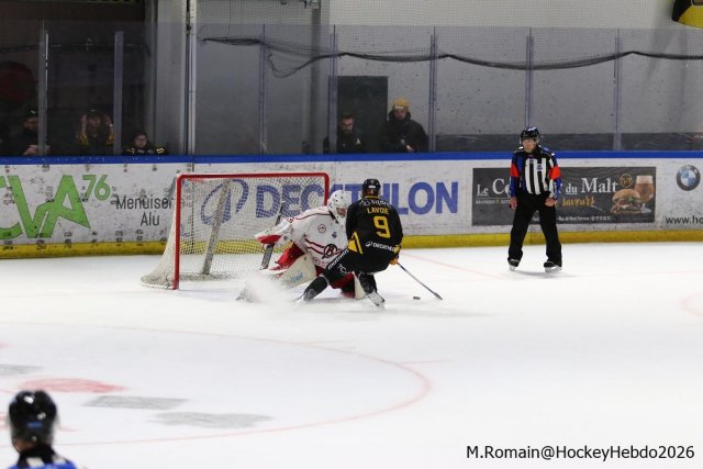 Photo hockey match Rouen - Briançon  le 23/01/2026