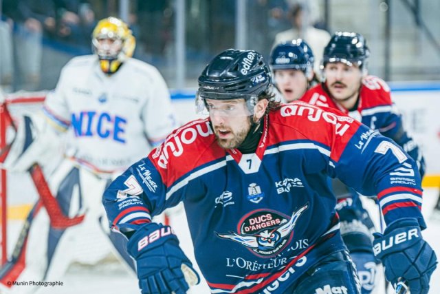 Photo hockey match Angers  - Nice le 23/01/2026