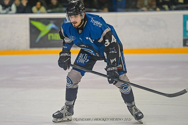 Photo hockey match Nantes - Courchevel-Méribel-Pralognan le 24/01/2026