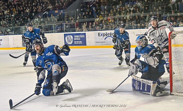 Photo hockey match Nantes - Courchevel-Méribel-Pralognan le 24/01/2026