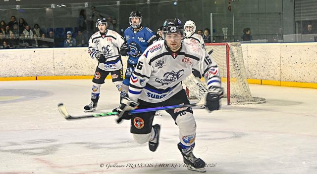 Photo hockey match Nantes - Courchevel-Méribel-Pralognan le 24/01/2026