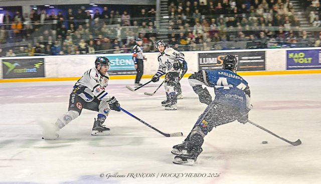 Photo hockey match Nantes - Courchevel-Méribel-Pralognan le 24/01/2026