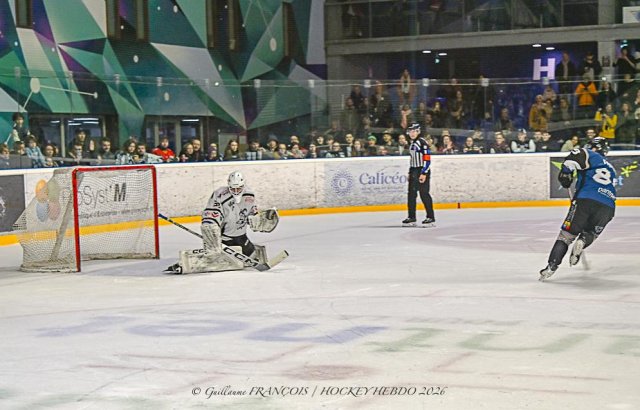 Photo hockey match Nantes - Courchevel-Méribel-Pralognan le 24/01/2026