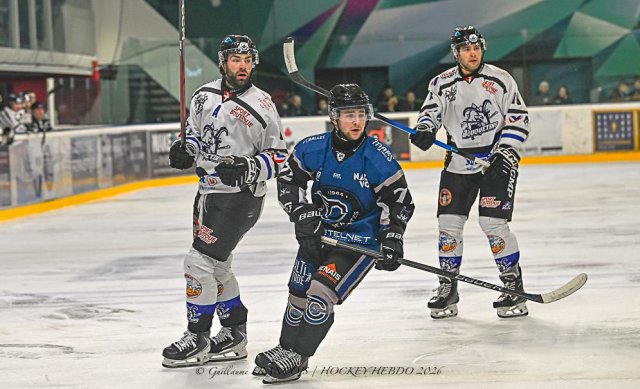 Photo hockey match Nantes - Courchevel-Méribel-Pralognan le 24/01/2026