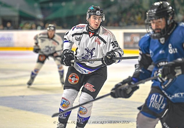 Photo hockey match Nantes - Courchevel-Méribel-Pralognan le 24/01/2026
