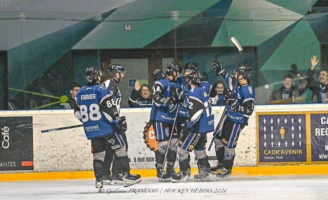 Photo hockey match Nantes - Courchevel-Méribel-Pralognan le 24/01/2026
