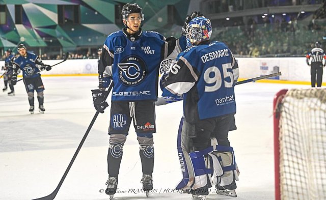Photo hockey match Nantes - Courchevel-Méribel-Pralognan le 24/01/2026