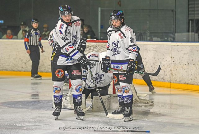Photo hockey match Nantes - Courchevel-Méribel-Pralognan le 24/01/2026