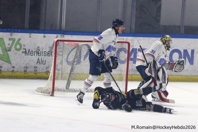Photo hockey match Rouen - Nice le 30/01/2026