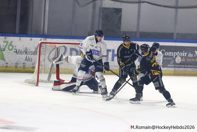 Photo hockey match Rouen - Nice le 30/01/2026