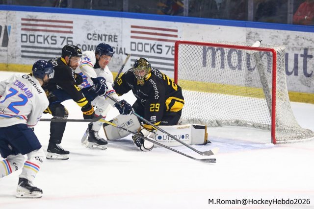Photo hockey match Rouen - Nice le 30/01/2026